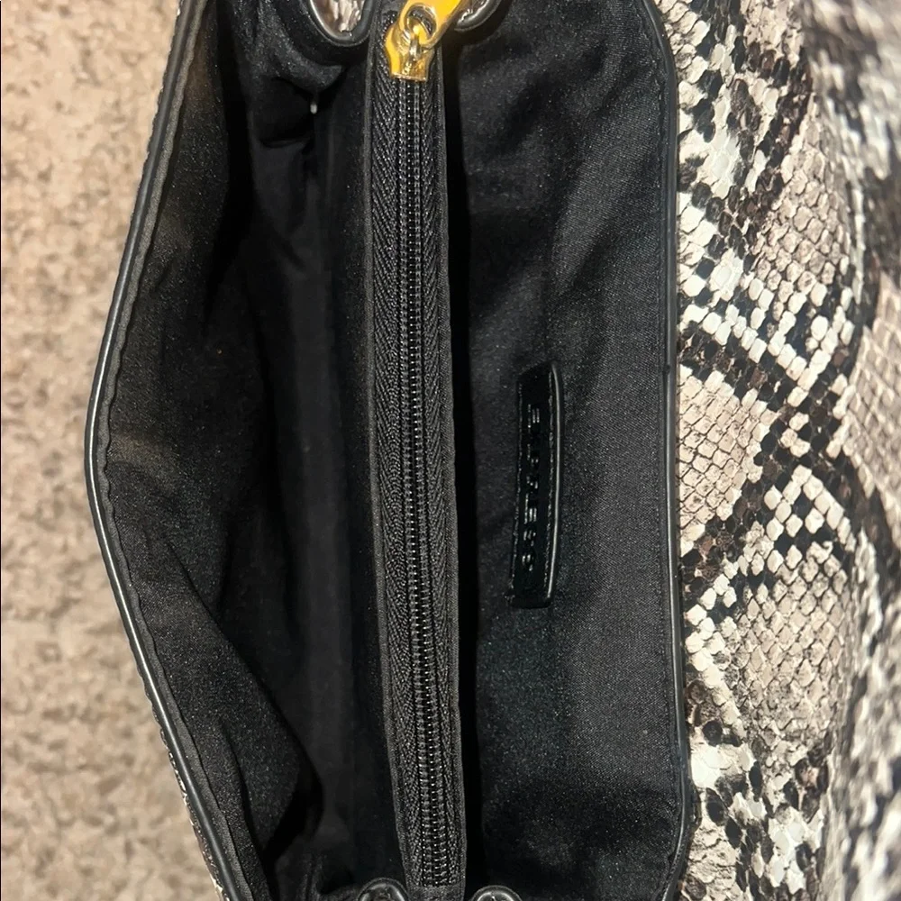 Express Gold and Brown Crossbody Bags with Elegant Textures - Picture 7 of 7